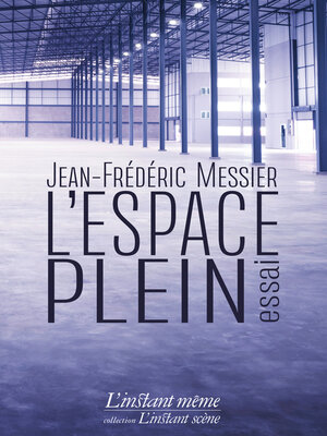 cover image of L'espace plein